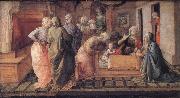 Fra Filippo Lippi The Infant St Ambrose's Mirache of the Bees oil painting reproduction